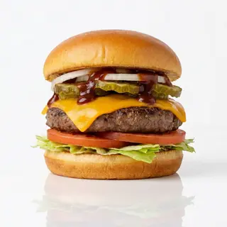 BBQ cheeseburger
