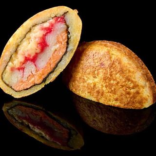 Бергер з лососем