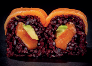 73 Black sake avocado 8 pezzi