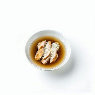 Consomé De Pollo Con Arroz
