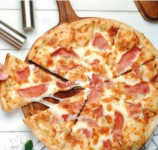 Pizza Jamón York (30 Cm.)