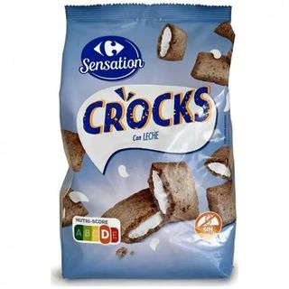 Cereales Rellenos De Crema De Leche Caarrefour 500 Gr.