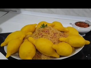 Galettes Jaunes + Vermicelle + Viande Hachée