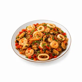Фунчоза з морепродуктами (320г)