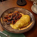 Sous-vide pileće file sa pikantnim patlidžanom 400g