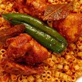 Pâtes au Poulet مقرونة بالدجاج  