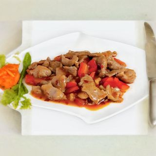 156 Manzo in salsa piccante