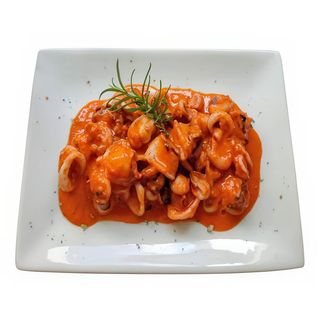Calamares Con Salsa Picante