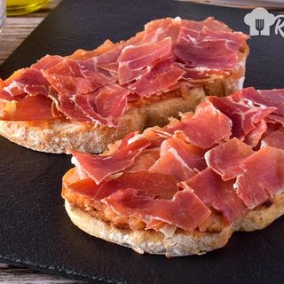 Entera tomate jamón 