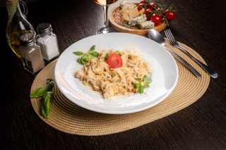 Tagliatelle Pollo e Funghi