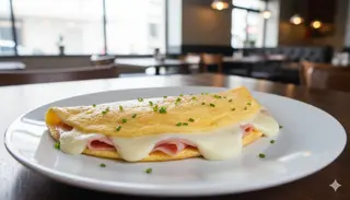 Omlet sa sirom