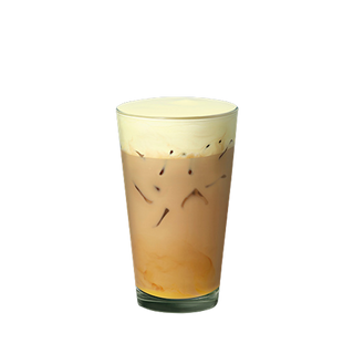 Iced Caramelised Banana Flavour Latte