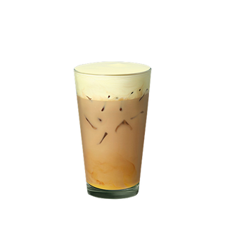 Iced Caramelised Banana Flavour Latte