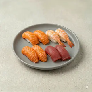 Bandeja Nigiri y Sashimi Variado (12 Pzas.)