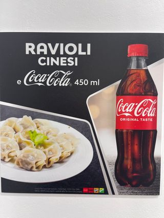 Ravioli di manzo + Coca-Cola 45cl 