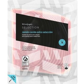 El Corte Ingles Selection Jamón Cocido Extra Selección En Lonchas Envase 350G