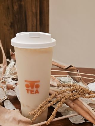 Bubble tea con té verdes