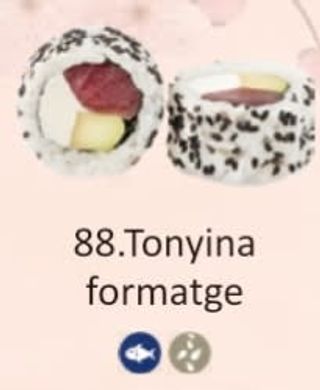 88. Tonyina Formatge (8 Uds.)