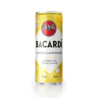 Bacardi lemon & lemonade 250 ml