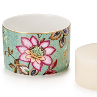 Fleur lumanare reciepient portelan 10x6cm