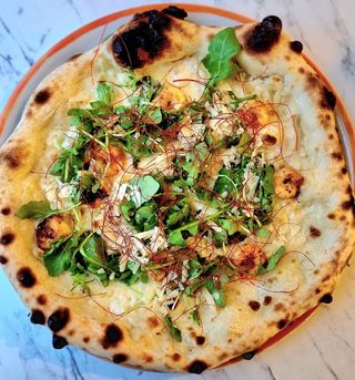 Gamberi pizza