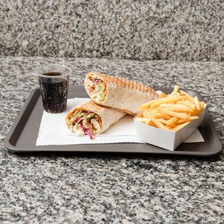 Menù piadina kebab maxi