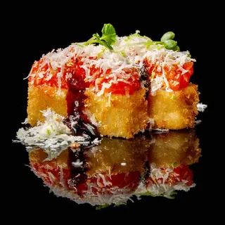 C2 Crispy salmon rice