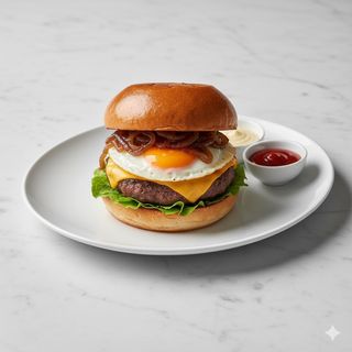 Hamburguesa Especial De La Casa