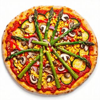 Pizza Vegetariana (30 Cm.)