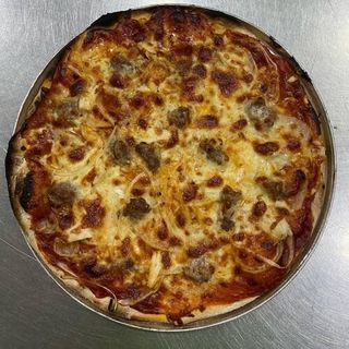 Pizza de alcaparras
