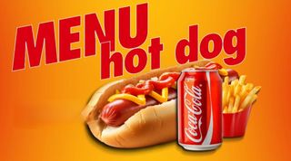 Menù hot dog