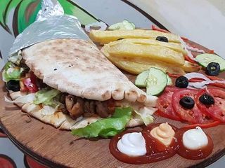 Makloub Escalope Panée