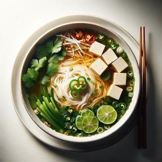 Zupa Mien z tofu (duża)