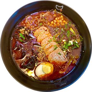 Fideos de Arroz con Magro de Cerdo Cocido y Vegetales