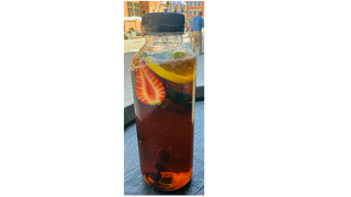 Herbata mrożona z owocami brzoskwiniowa