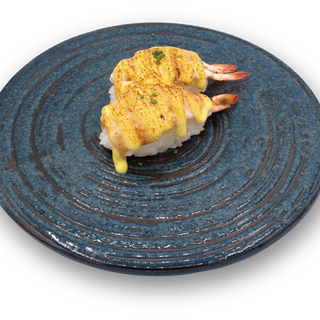 221 Nigiri De Langostino Flameado (2 Uds.)