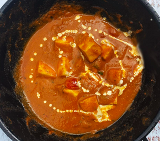 Curry paneer