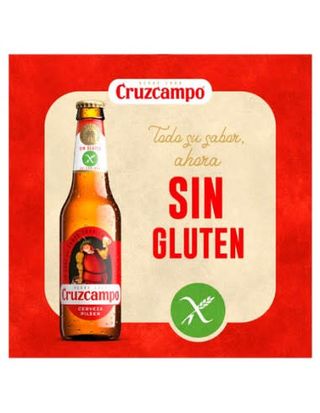 Cerveza Cruzcampo Sin Gluten (33 Cl.)