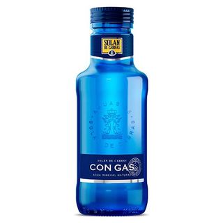Agua Con Gas Solán de Cabras lata 33cl.