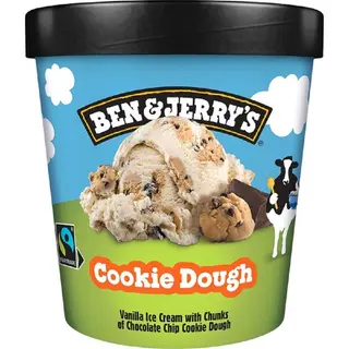 B&j's Cookie Dough 465 Ml