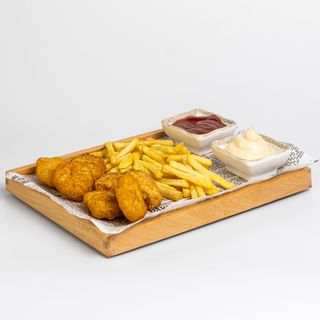 Chicken nuggets menu
