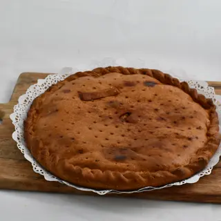 Empanada de Bacalao con pasas