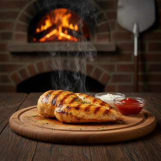 Piept de pui la gratar