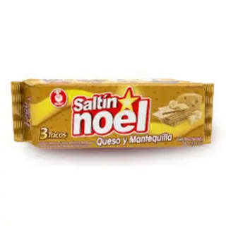 Galletas Noel Saltin Mantequilla Y Queso 385g.