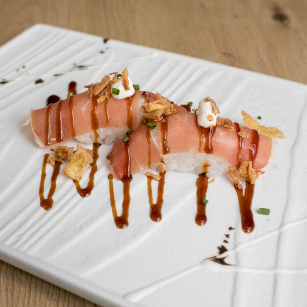 7B. Nigiri Jamón (2 Uds.)
