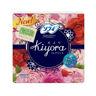 Unicharm Sofy Kiyora Sweet Гигиенические прокладки ежедневные 14см72шт