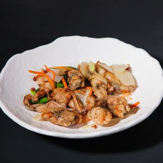 Cosce di rana con sale e pepe