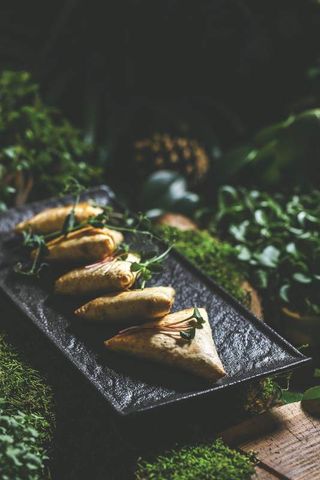 Самосы с сыром