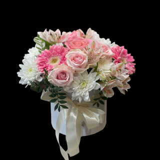Pink & White Box