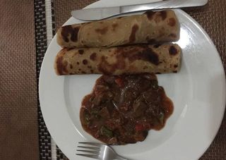 Liver Chapati wetfry 